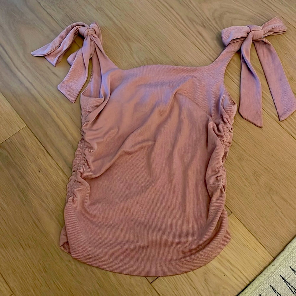 NWOT Boutique Tie Top